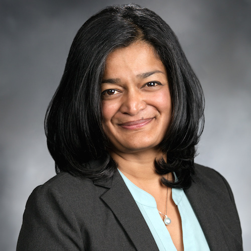 Pramila Jayapal is a U.S. Congresswoman representing Washington's 7th District and a leading advocate for progressive policies and social justice.